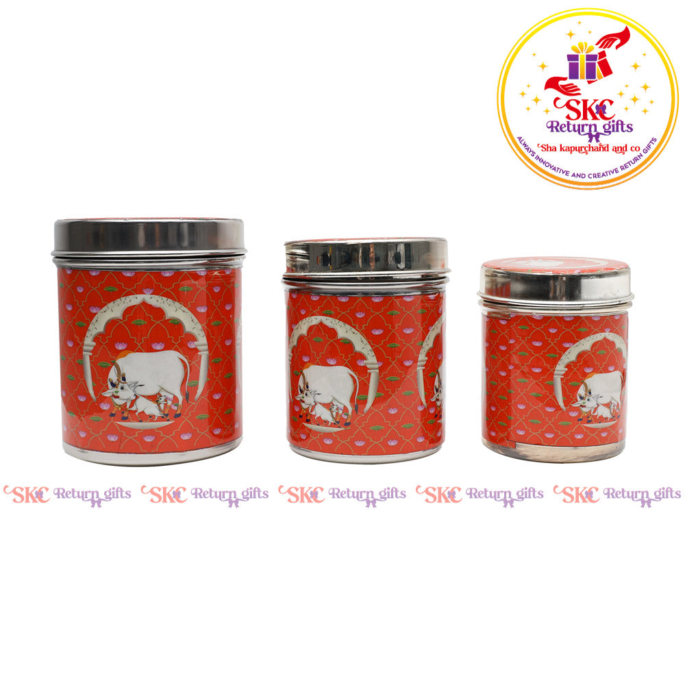 Pichwai Set Of 3 Pcs Box