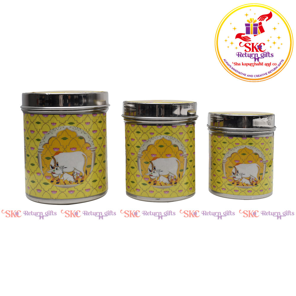 Pichwai Set Of 3 Pcs Box