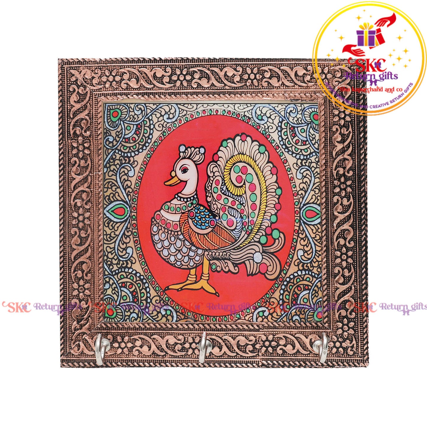 Digital Art Tanjore Key Stand 5x5