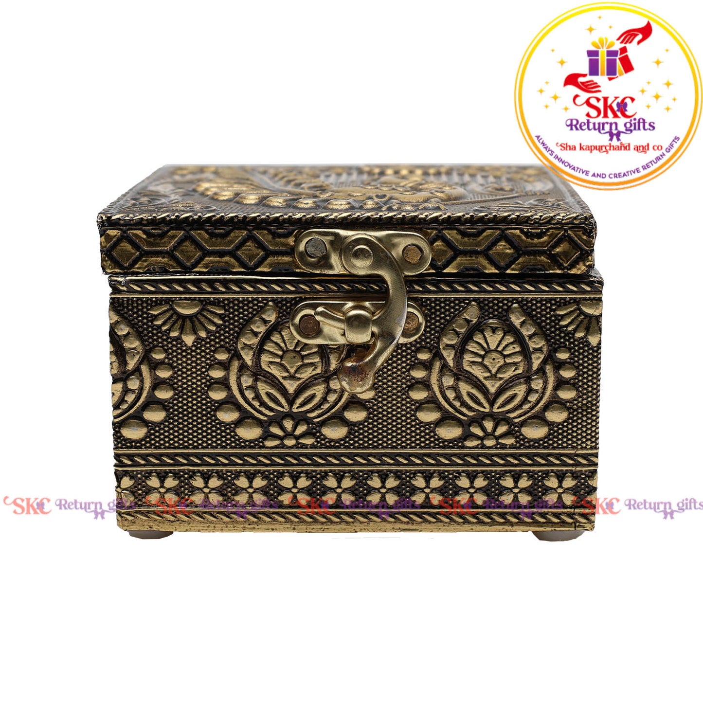 Digital Art Tanjore Pooja Box 4x4