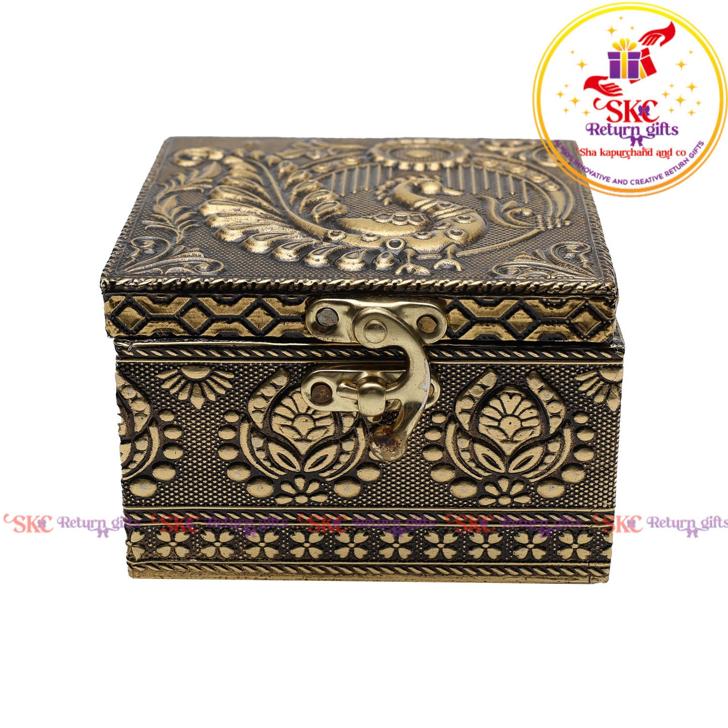 Digital Art Tanjore Pooja Box 4x4