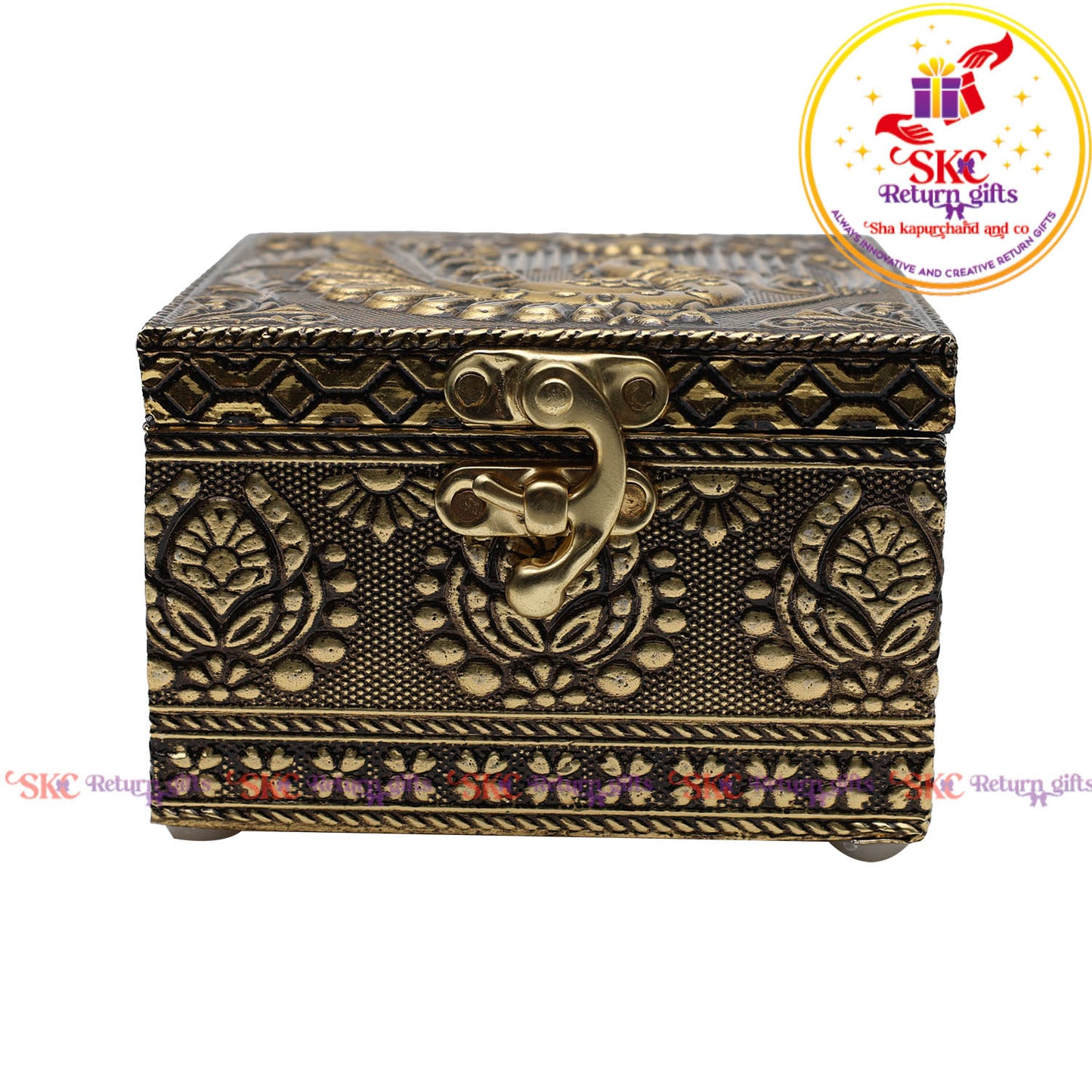 Digital Art Tanjore Pooja Box 4x4
