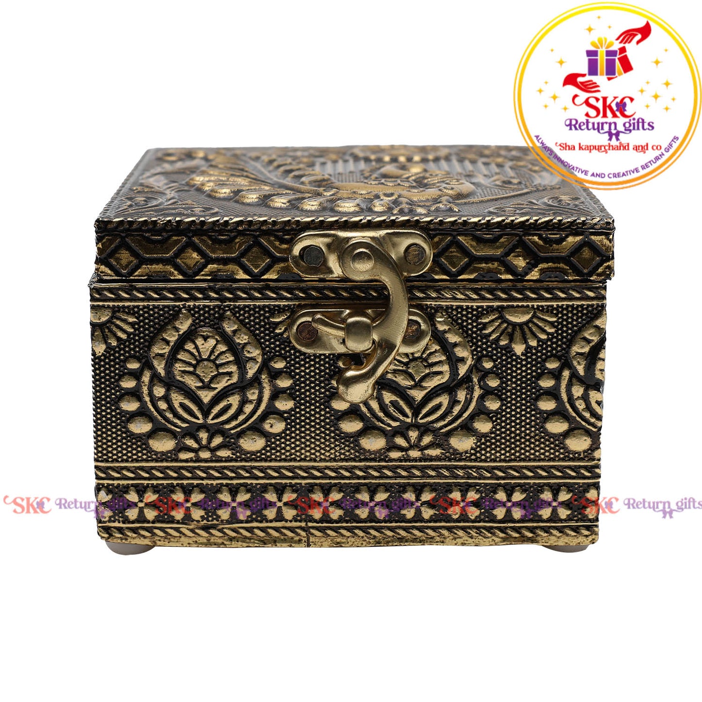 Digital Art Tanjore Pooja Box 4x4