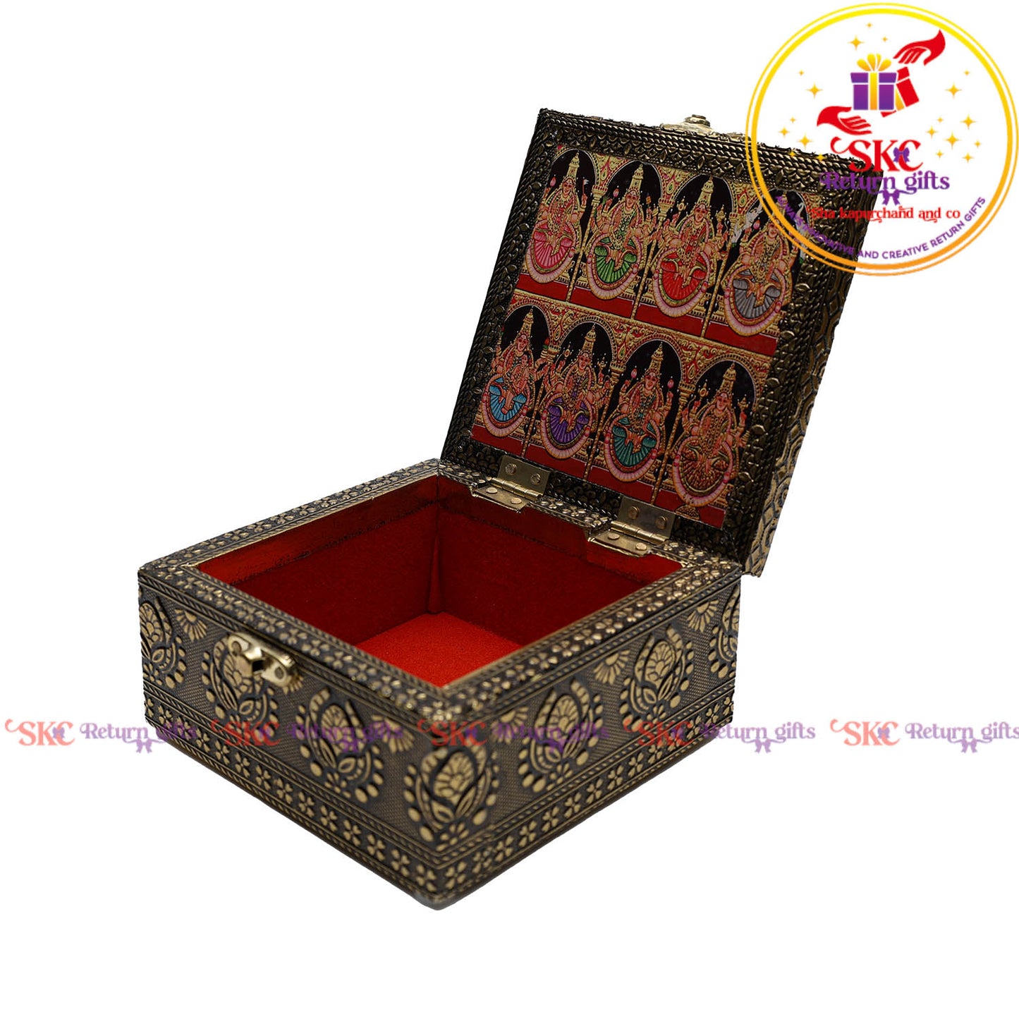 Tanjor Digital Art Pooja Box 5x5