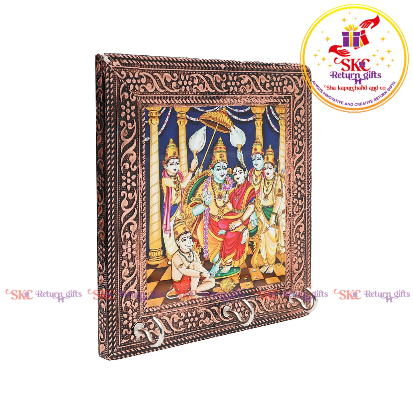 Tanjore digital art Ram darbar