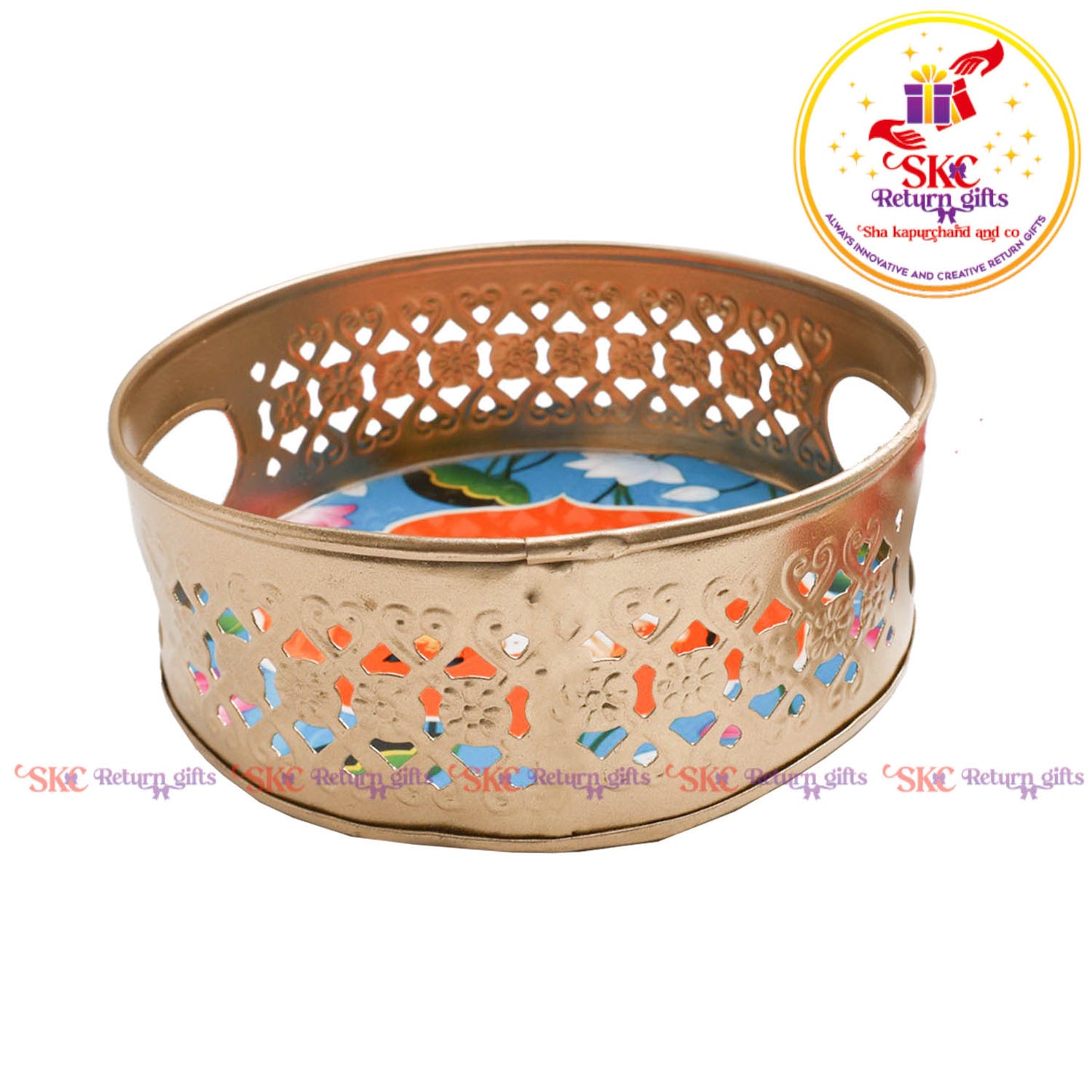 6 inch Pichwai tambulam trays