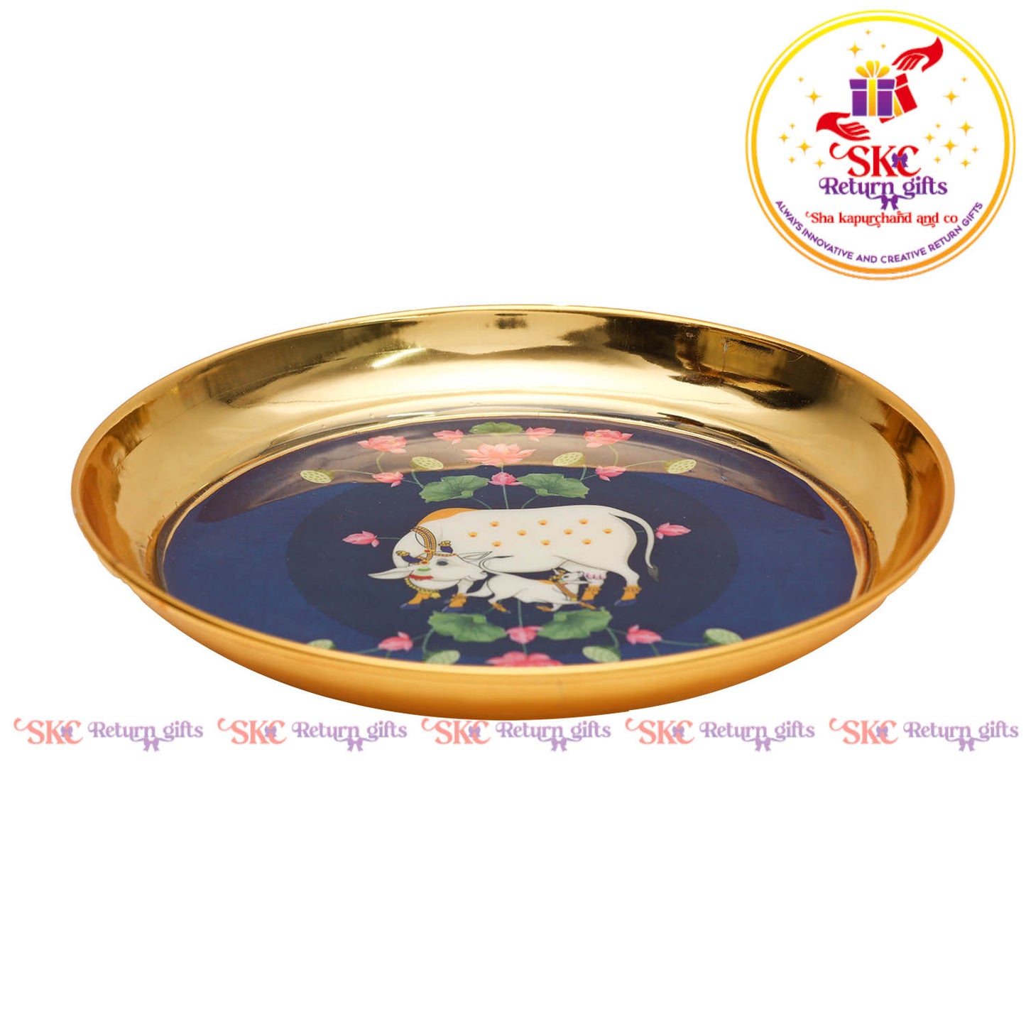 PICHWAI POOJA PLATE