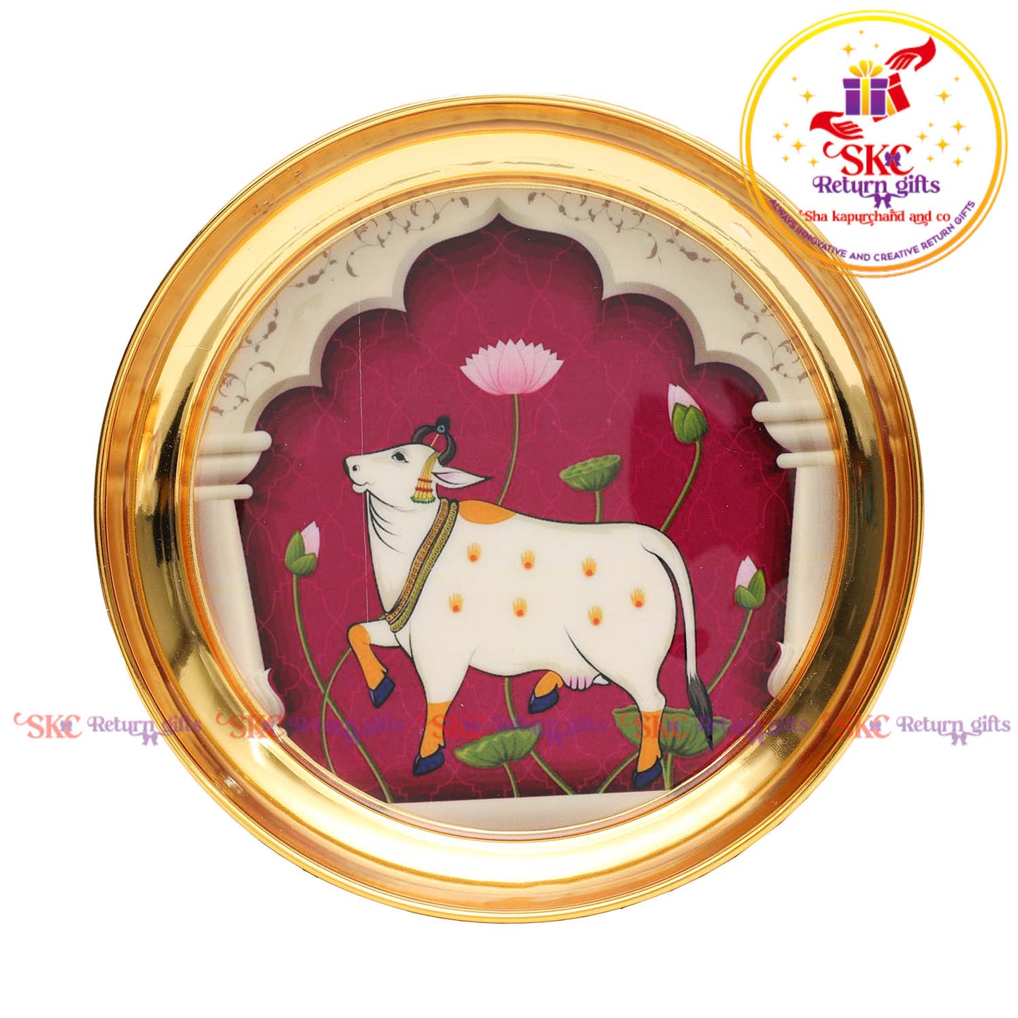 PICHWAI POOJA PLATE
