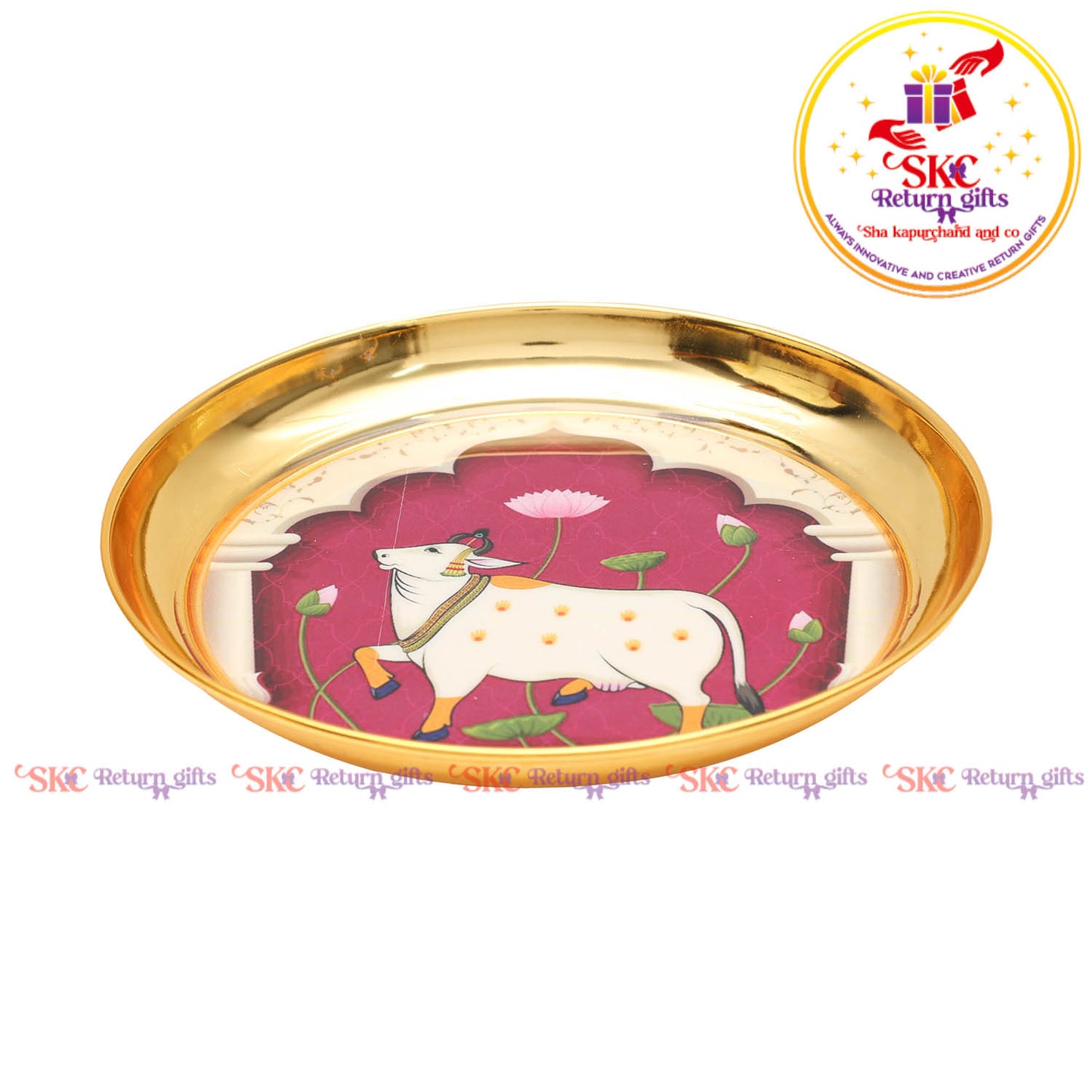 PICHWAI POOJA PLATE
