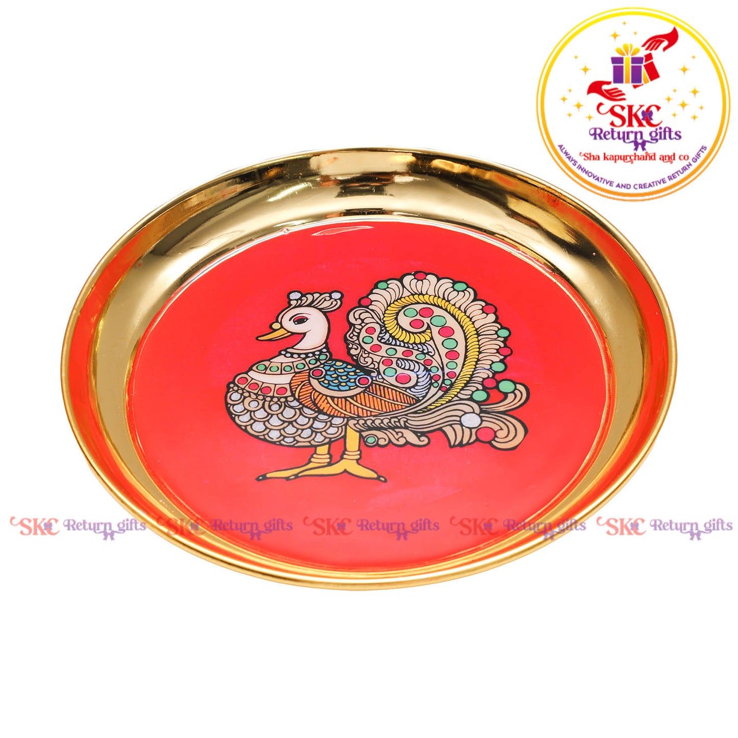 PICHWAI POOJA PLATE