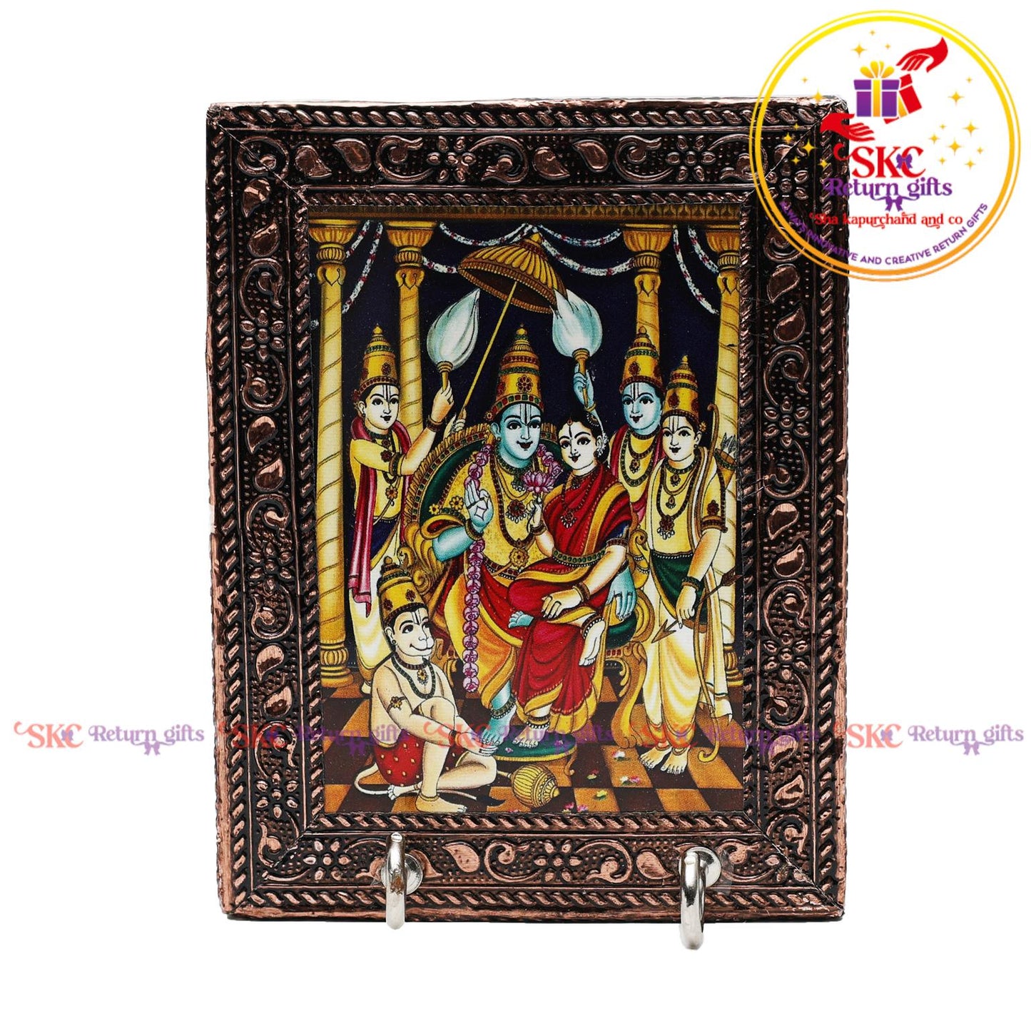 4.5/3.5 key stand tanjore art