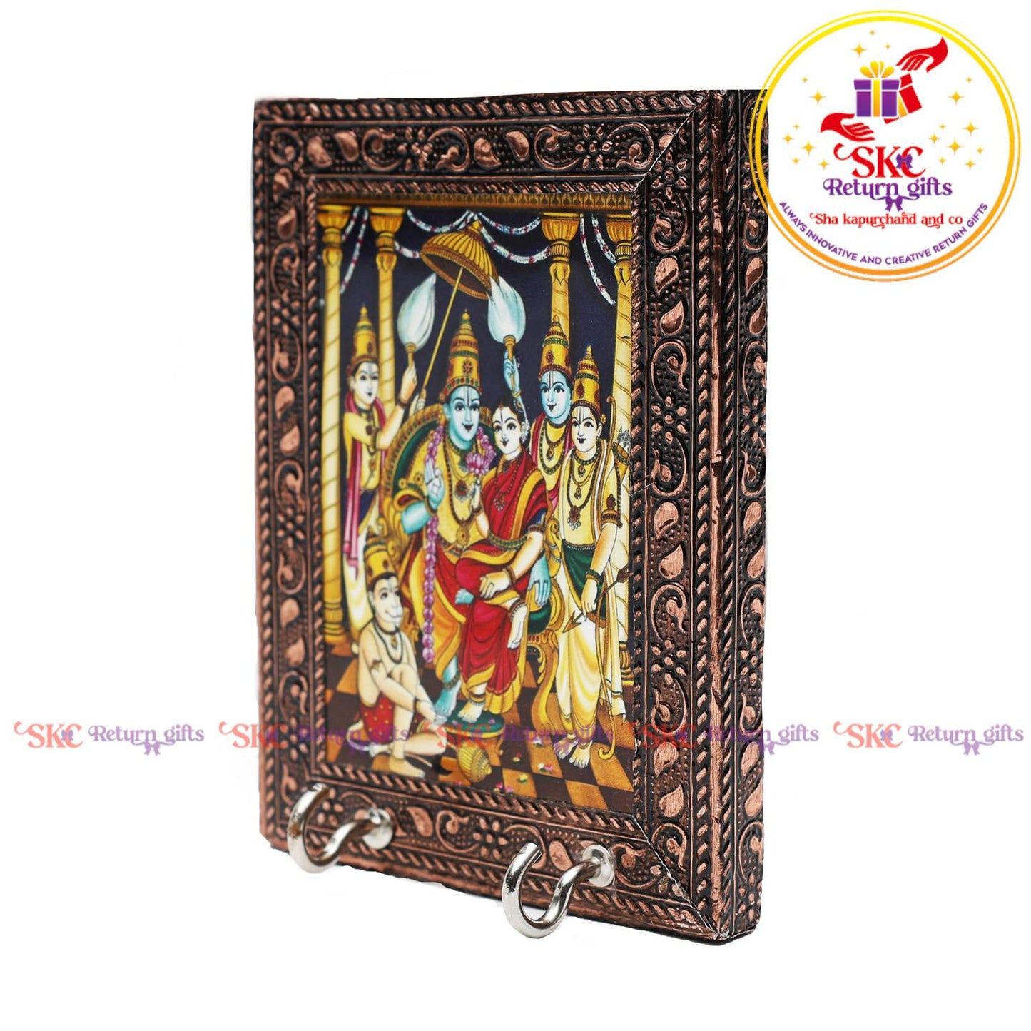 4.5/3.5 key stand tanjore art