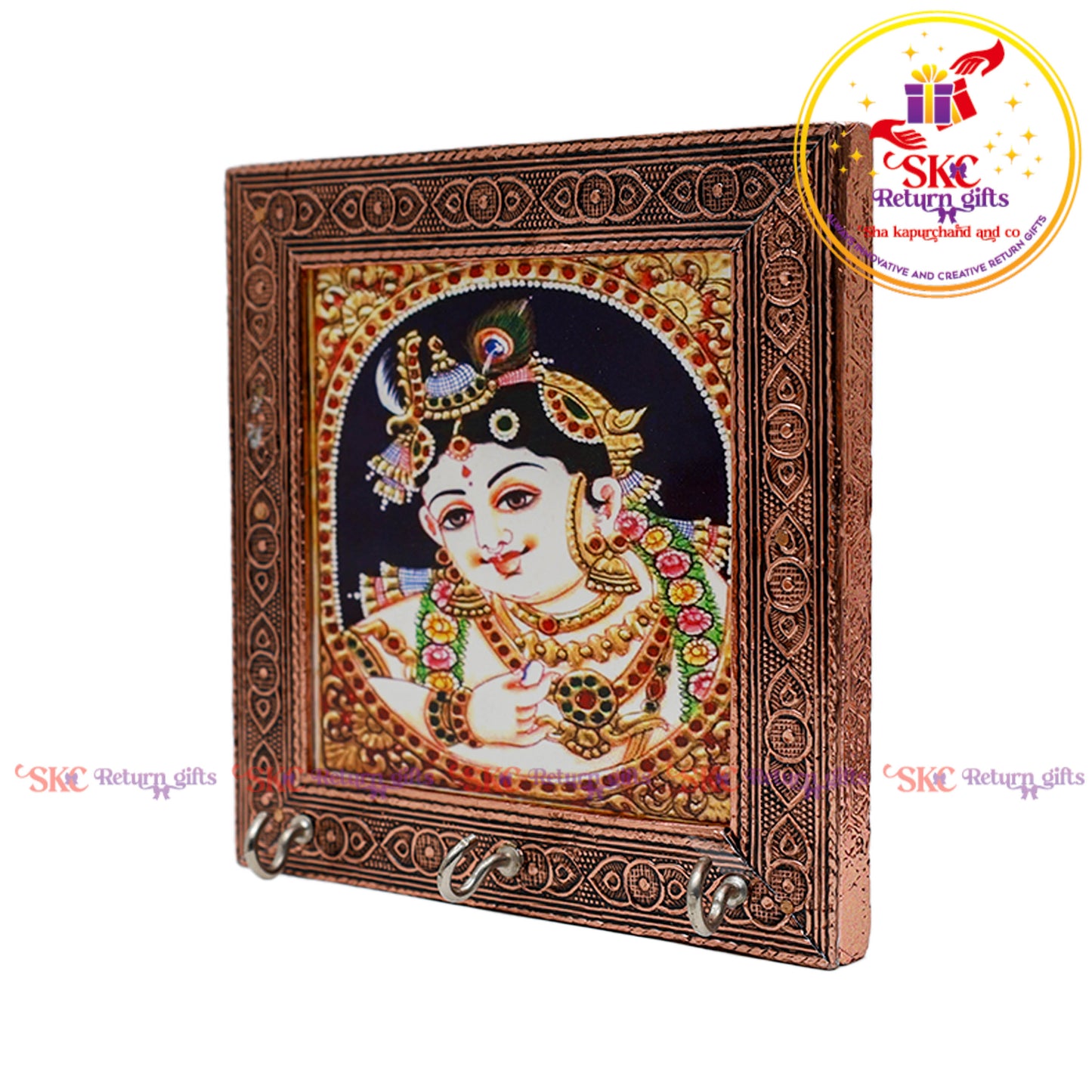 6*6 Tanjore DIGITAL ARTS Key stand