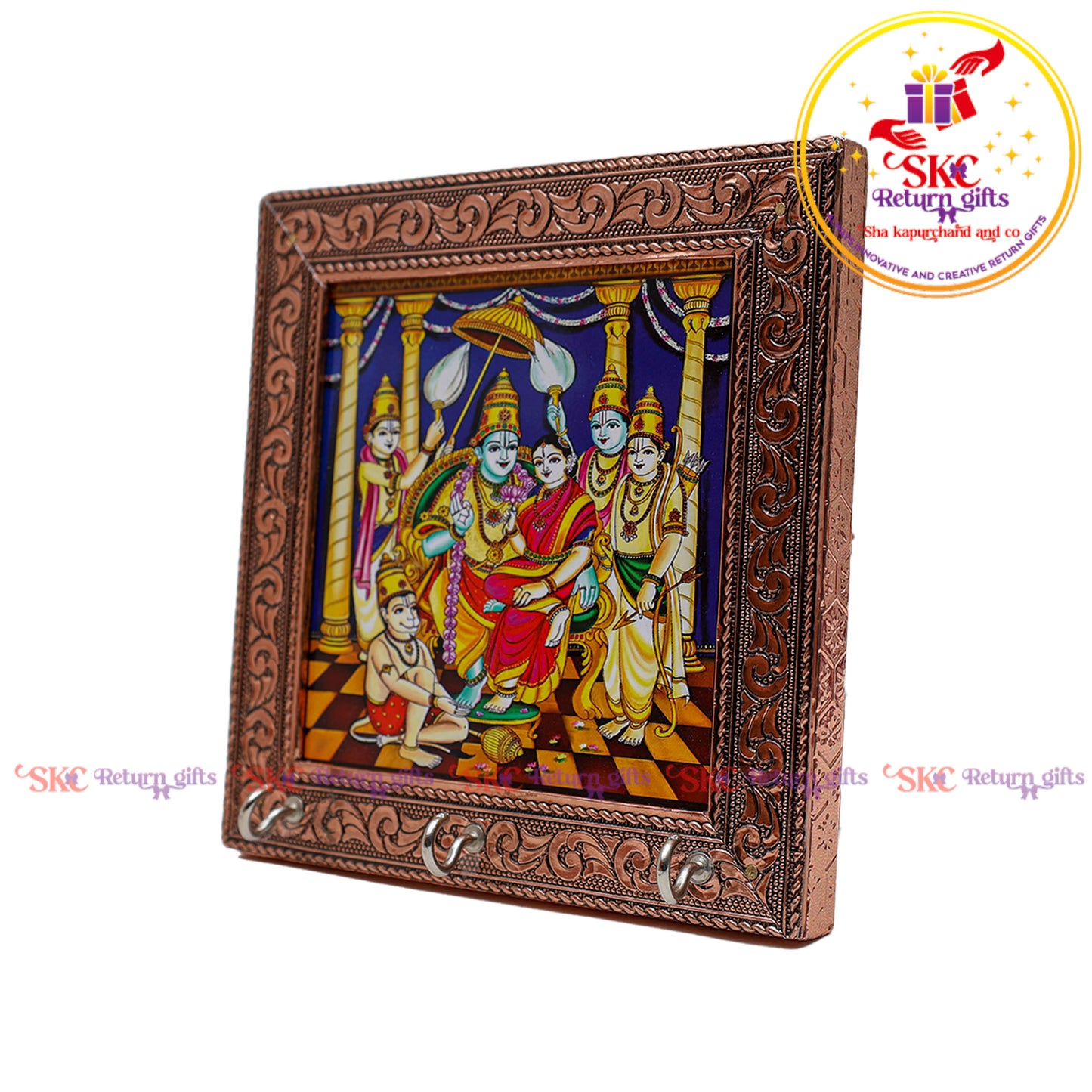 6*6 Tanjore DIGITAL ARTS Key stand