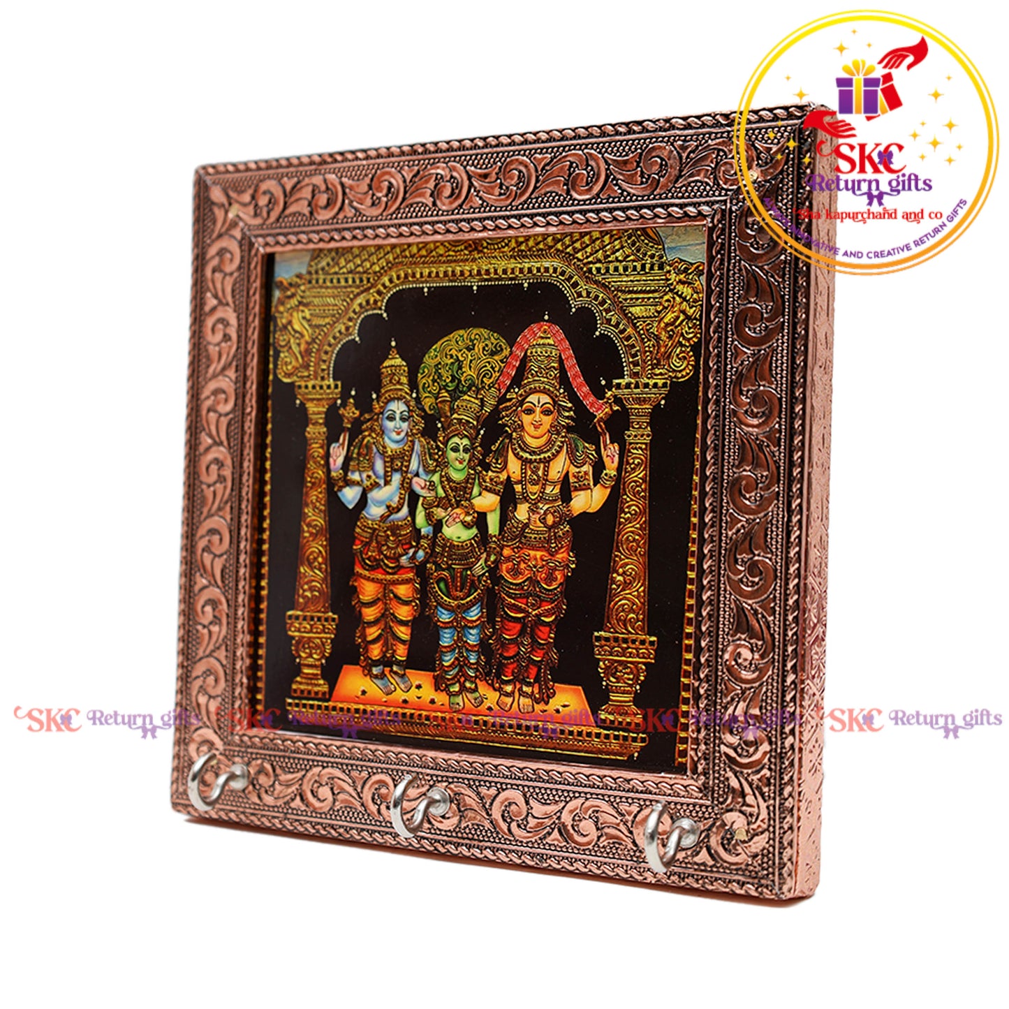 6*6 Tanjore DIGITAL ARTS Key stand