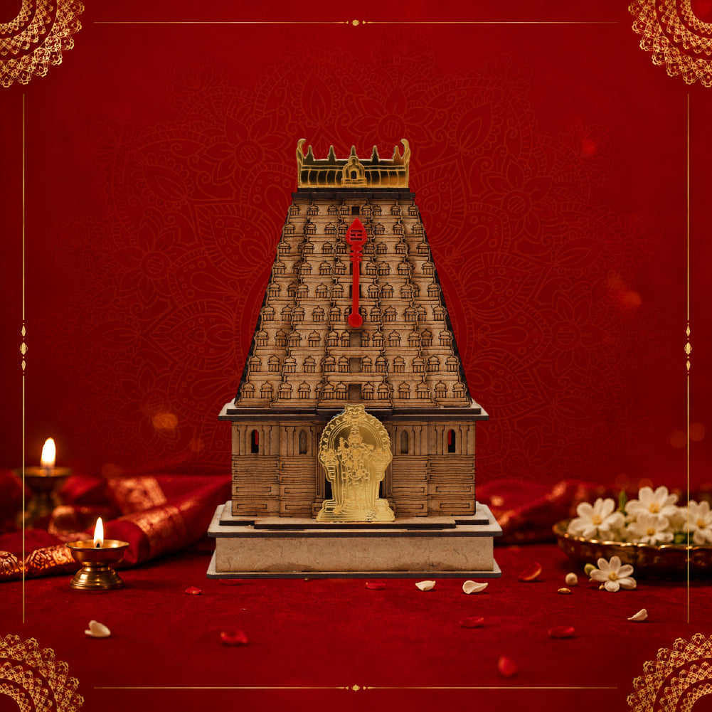 MDF Murugan Gopuram Temple