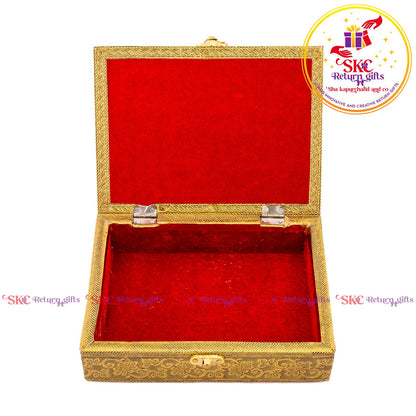 Embossed  Double Elephant Jewel Box