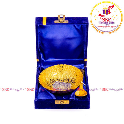 Metal Gift Single  Bowl Set