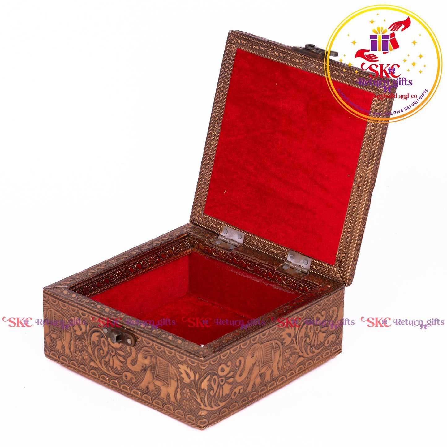 Tanjore Digital Art Pooja Box Maha Laxmi