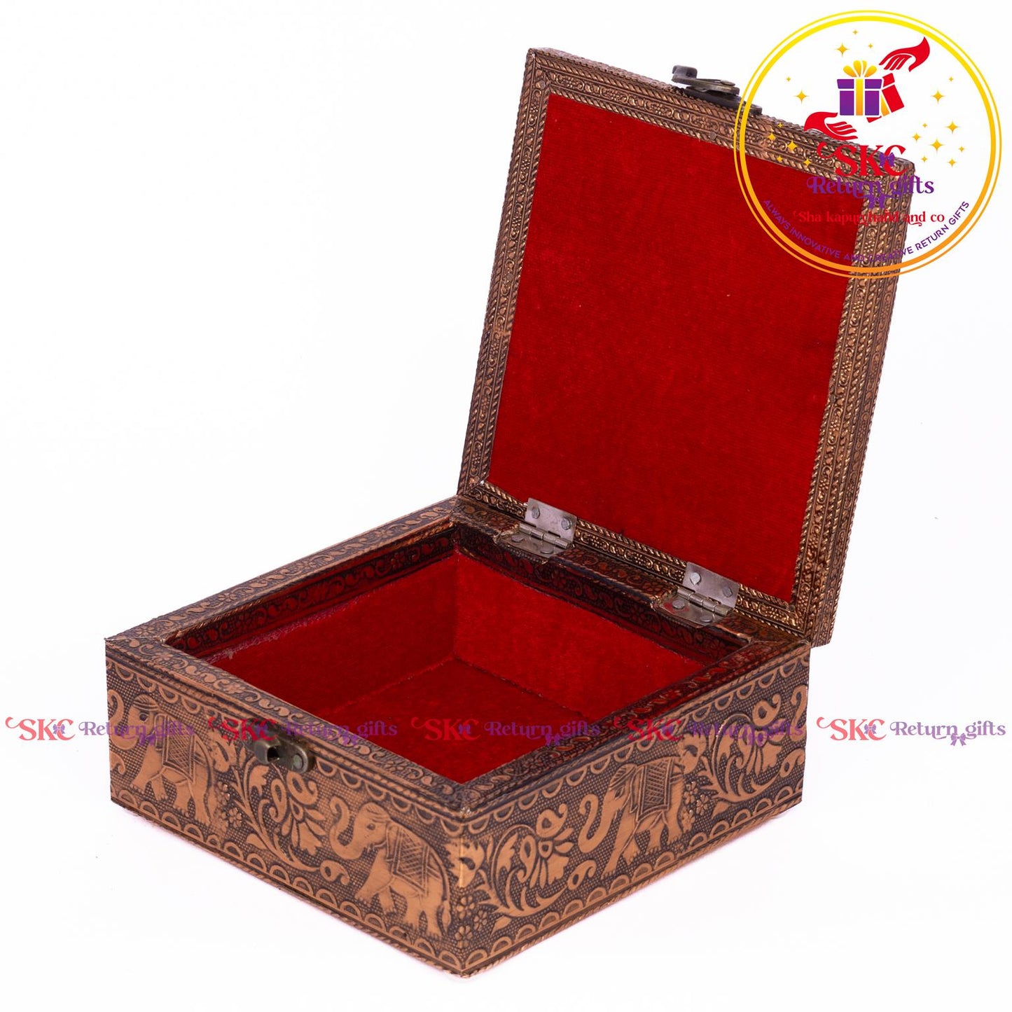 Tanjore Digital Art Pooja Box Ganesha