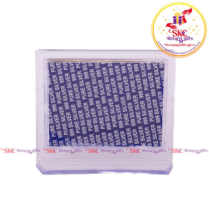 999 Silver Foil Ram Mandir Ayodhya Stand