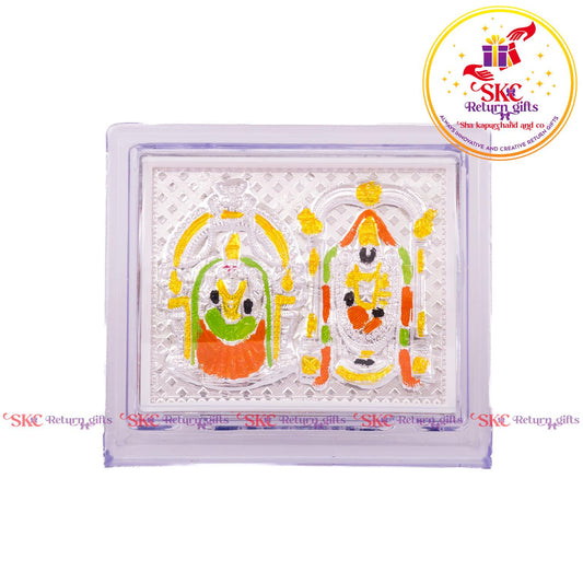 999 Silver Foil Balaji Padmavati Stand
