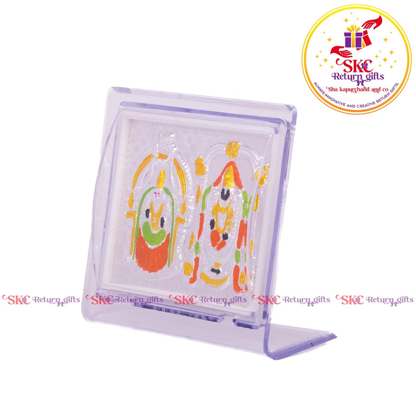 999 Silver Foil Balaji Padmavati Stand