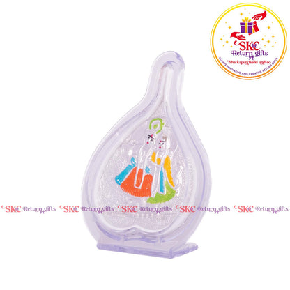 999 Silver Foil Ganesh Mini Pan Stand
