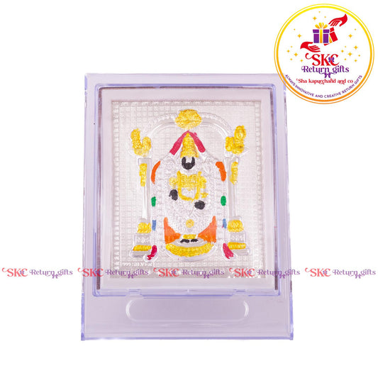 999 Silver Foil Tirupati Balaji Big Stand