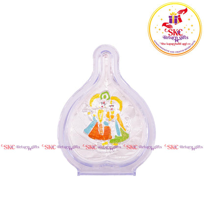 999 Silver Foil Bala Krishna Big Pan Stand
