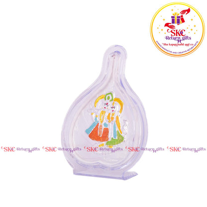 999 Silver Foil Bala Krishna Big Pan Stand