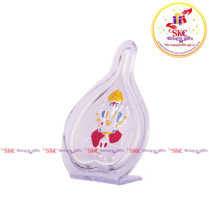 999 Silver Foil Ganesha Big Pan Stand