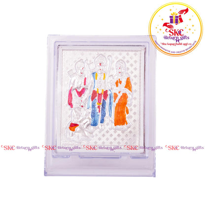 999 Silver Foil Ram Darbar Medium Stand