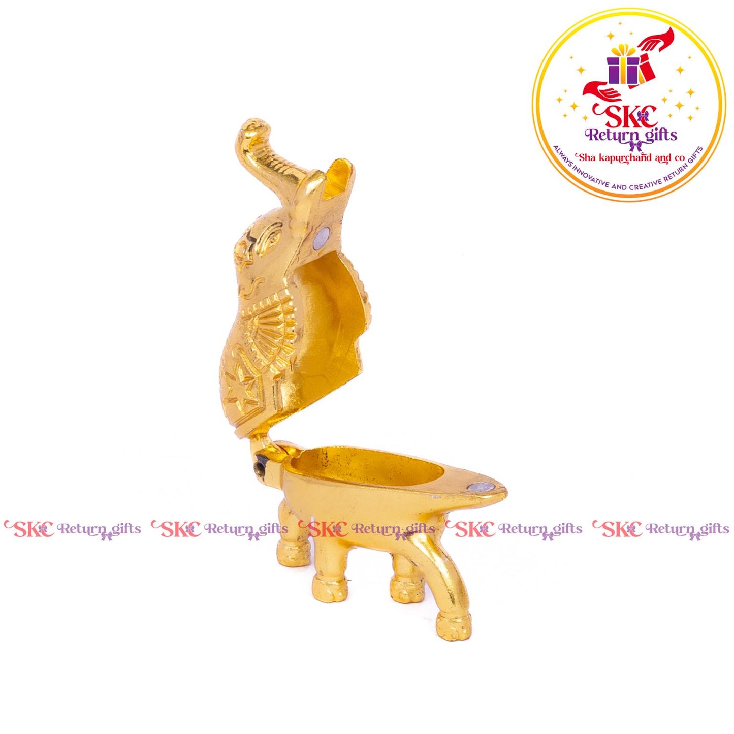 Single Elephant Kum-kum Holder