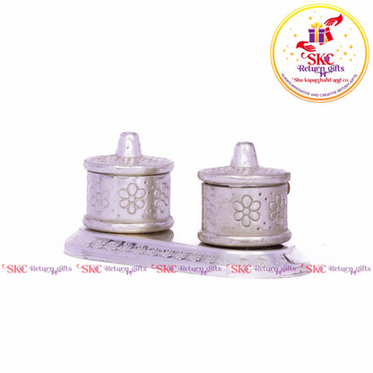 Double Dabbi Kum- Kum Holder