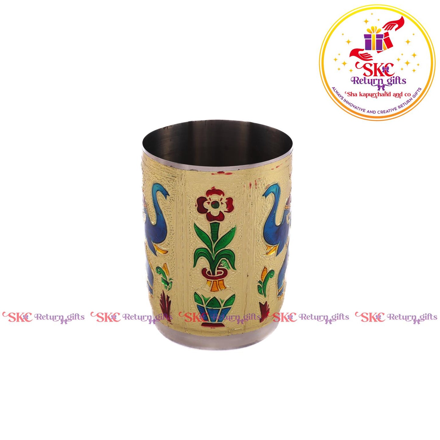 Meenakari Glass