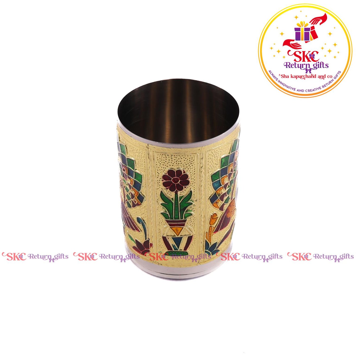Meenakari Glass
