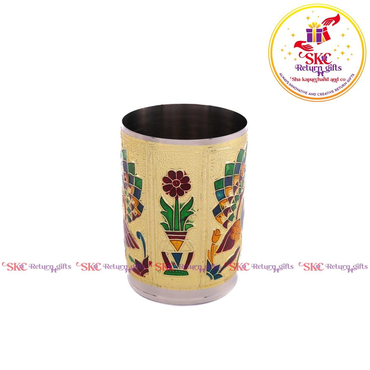 Meenakari Glass