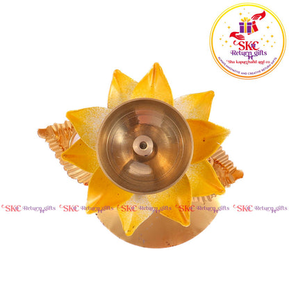 Flower Diya Stand Colour