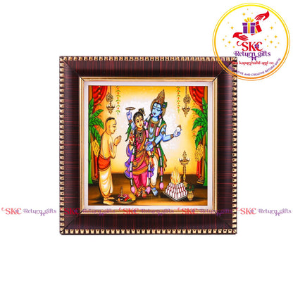 Tanjore Digital Art & Vishnu Kalyanam