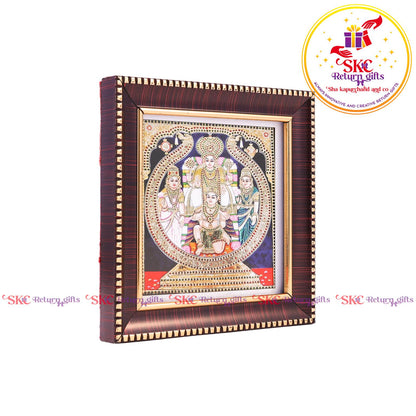 Tanjore Digital Art & Garuda Seva