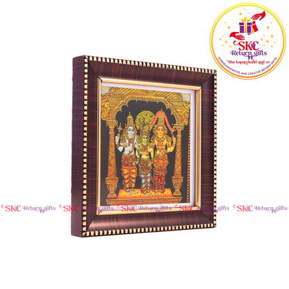 Tanjore Digital Art & Meenakshi