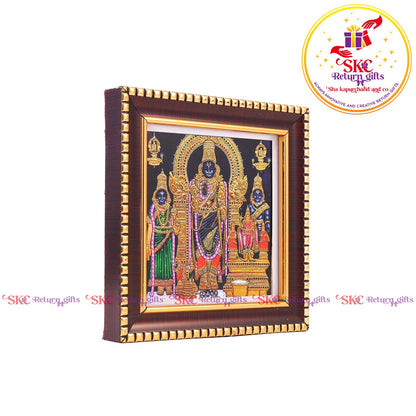 Tanjore Digital Art & Balaji Padmavati