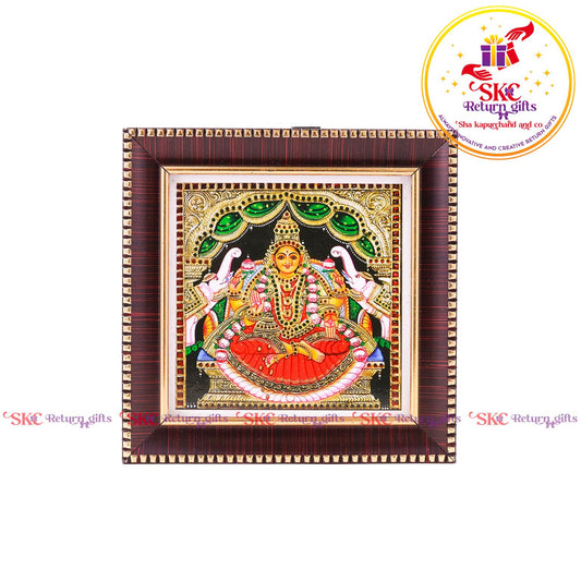 Tanjore Digital Art & Gaj Laxmi