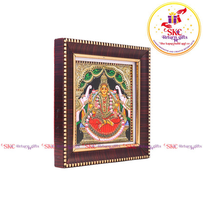 Tanjore Digital Art & Gaj Laxmi