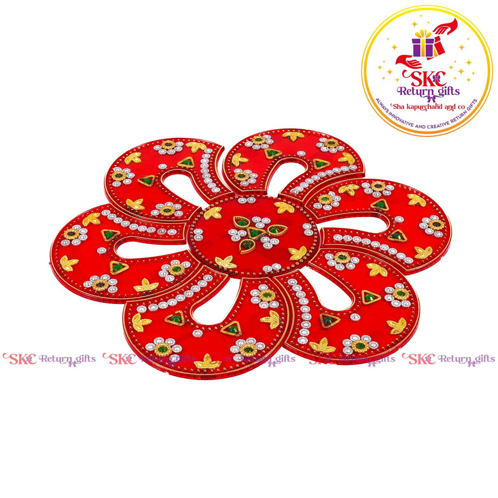 Stone Work Acrylic Rangoli – Sha Kapurchand & Co