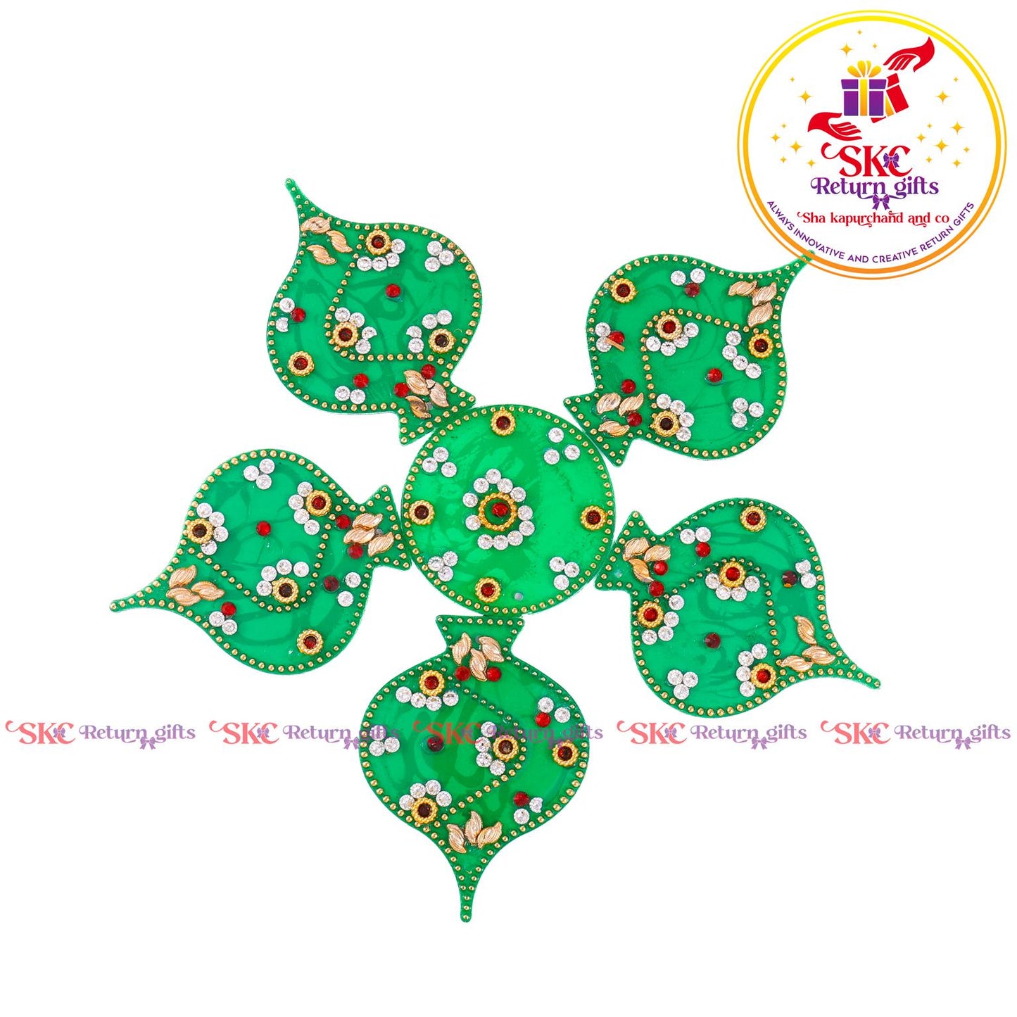 Stone Work Acrylic Rangoli