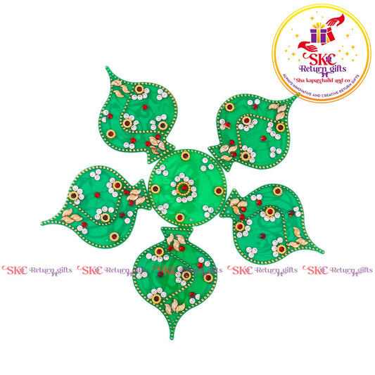 Stone Work Acrylic Rangoli