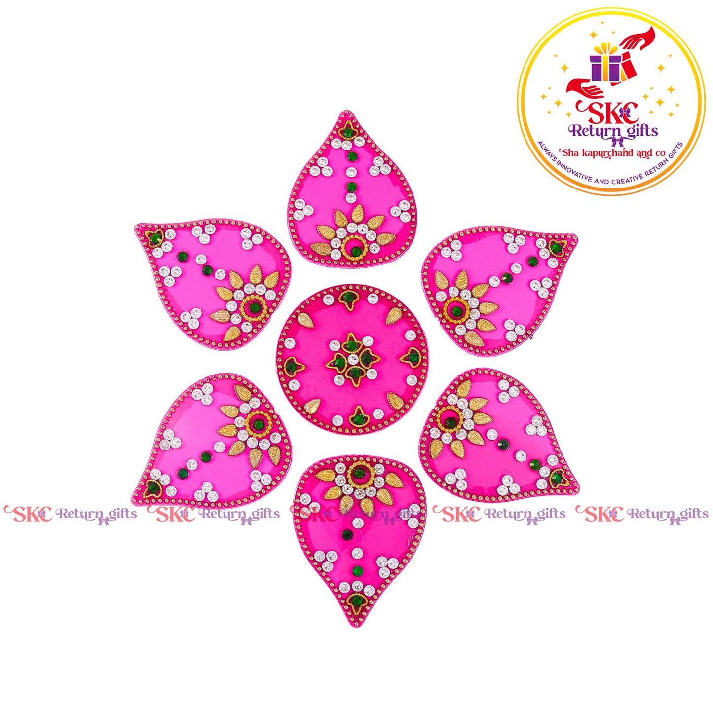 Stone Work Acrylic Rangoli