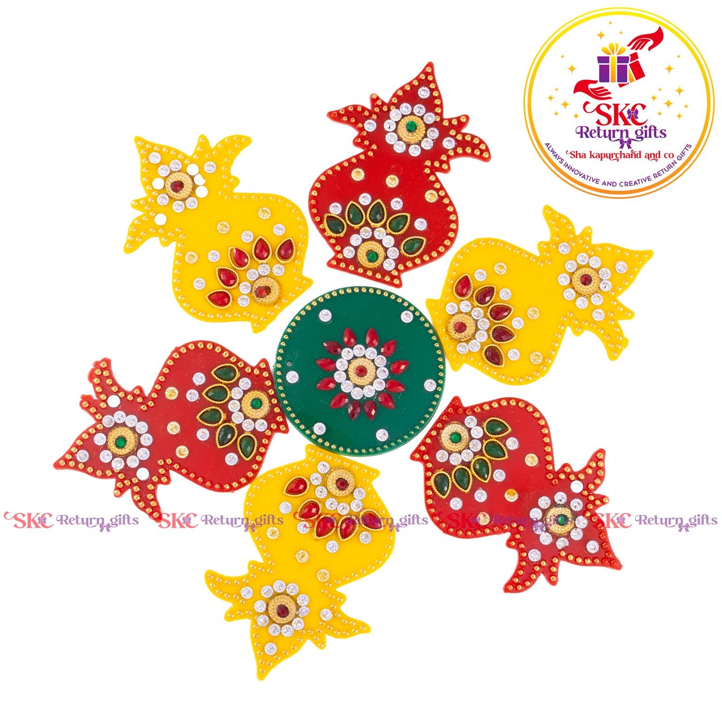 Stone Work Acrylic Rangoli